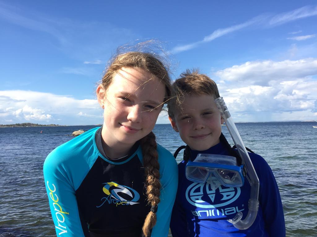 Accommodation For 2 In The Center City Of Lysekil Exteriör bild